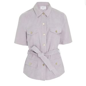 🆕️ Lavender Suede Current and Elliot Blouse Shirt